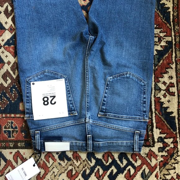 RE/DONE Comfort Stretch Ultra High Rise Ankle Crop - Picture 5 of 5